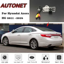 AUTONET Cámara de visión trasera HD para Hyundai Azera 2011-2016 CCD