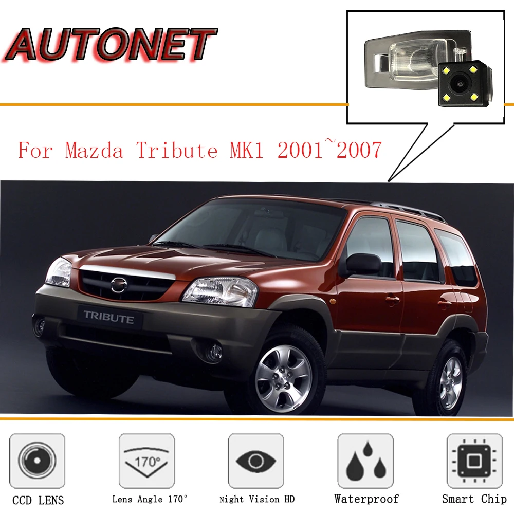 Cámara trasera AUTONET para Mazda Tribute MK1 con visión nocturna