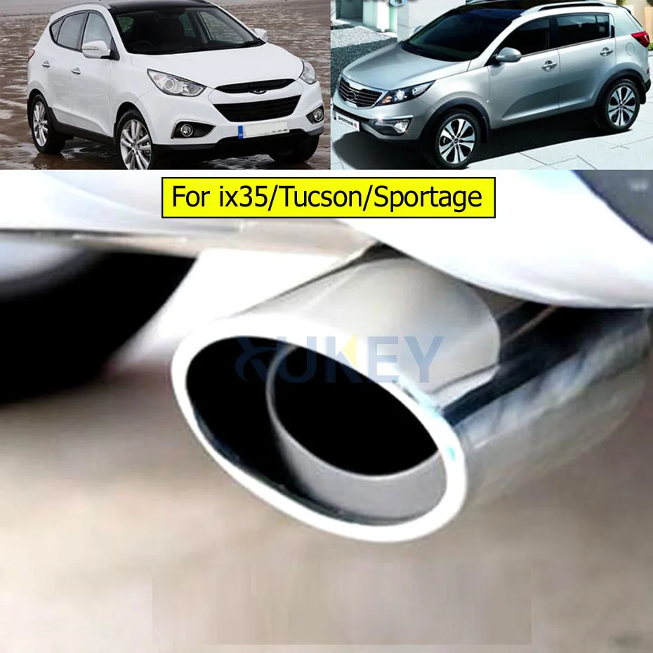 Punta de escape para Hyundai Tucson ix35 / Kia Sportage 2011-2015 - imagen 5