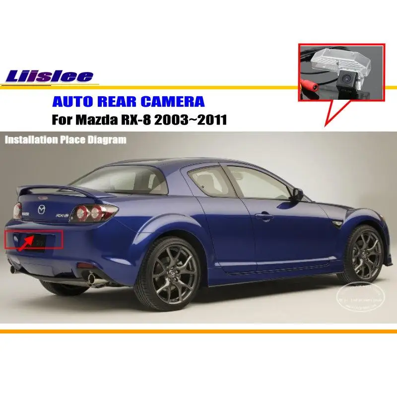 Cámara de visión trasera Mazda RX-8 – Kit aparcamiento HD 2003-2011
