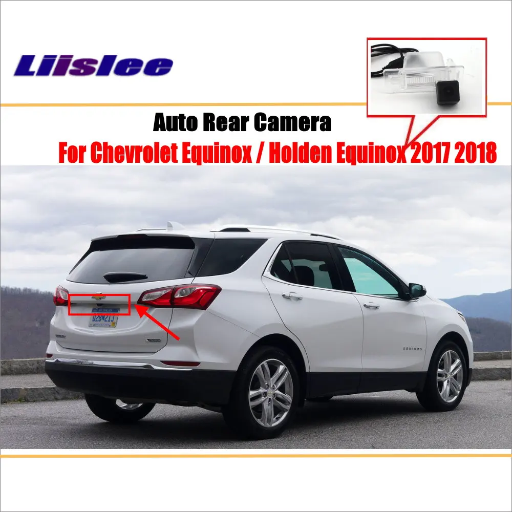 Cámara de visión trasera CCD HD Chevrolet Equinox 2017-2018