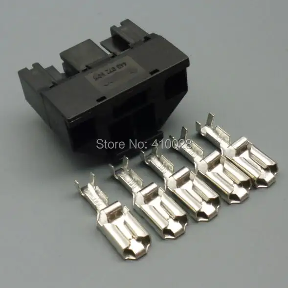 443972995 Conector eléctrico 5 pines 6,3 mm para automóvil - imagen 3