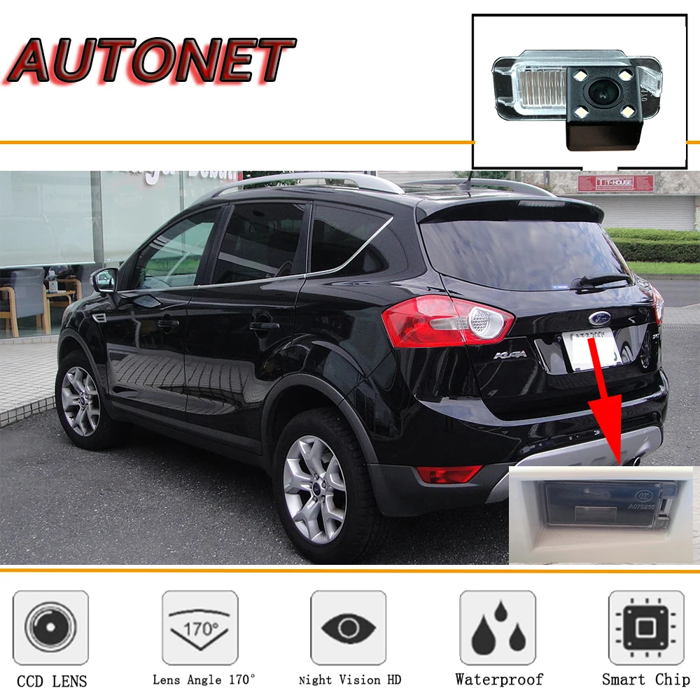 Cámara trasera AUTONET CCD nocturna Ford Kuga MK1 2008-2012