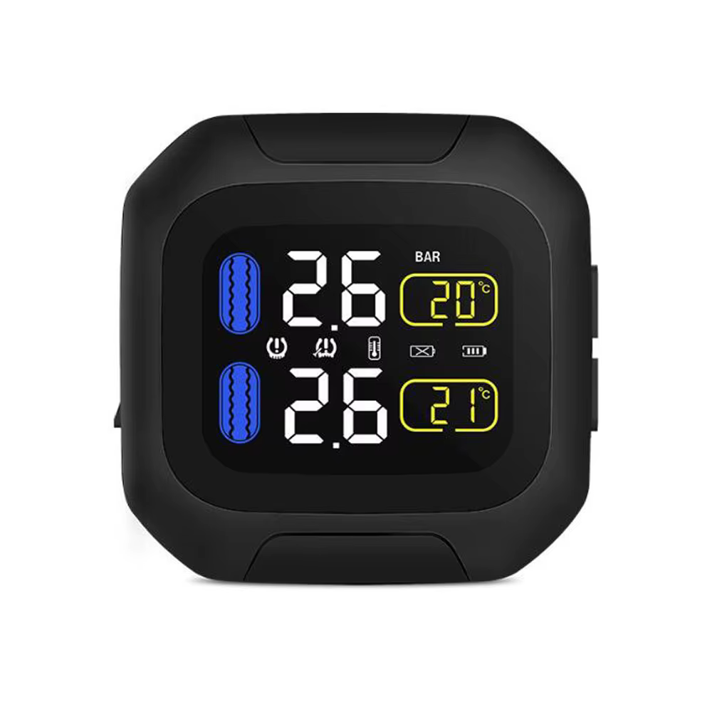 TPMS para moto con pantalla LCD y sensores externos - imagen 4