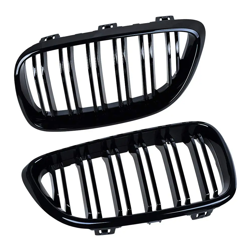 Parrilla de riñón BMW fibra de carbono listón doble F22 F23 M2 - imagen 2