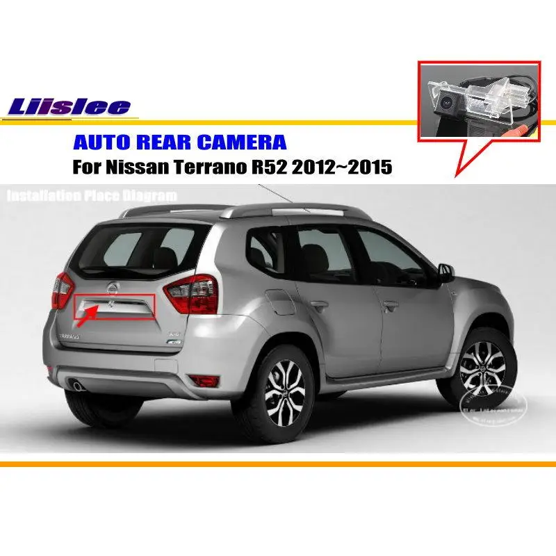 Cámara de marcha atrás HD CCD para Nissan Terrano R52 (2012-2019)