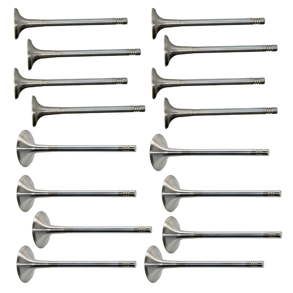 Válvulas de admisión y escape de motor AP01, para Audi A3, A4, A5, Q5, 2,0 T, VW, Golf, Jetta, Beetle, Passat CC 2.0L, 06D109611H, 06D109601M, 16 unidades - imagen 5