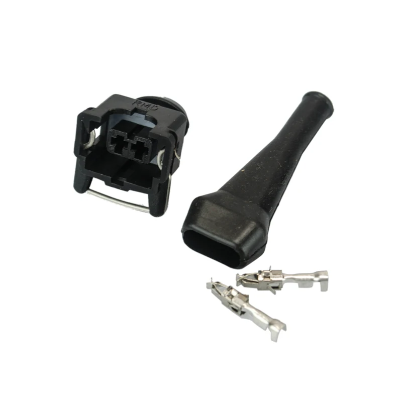 Nuevos conectores de inyector de combustible EV1 para muchos coches, enchufe de inyector EV1 PQY-FIC12 - imagen 3
