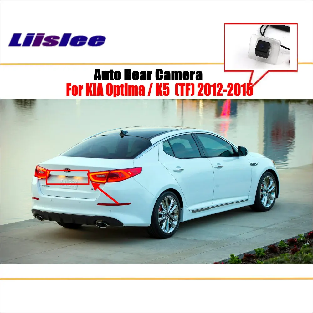 Cámara de visión trasera Kia Optima/K5 TF 2012-2015 HD CCD
