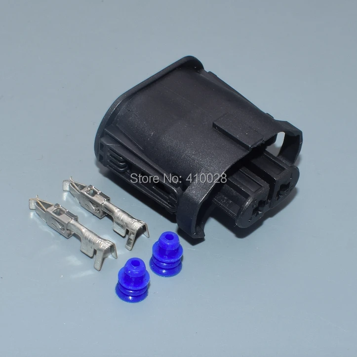 Conector eléctrico Shhworldsea de dos pines para luz antiniebla