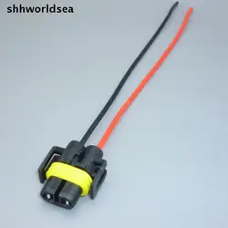 Shhworldsea Portalámparas para antiniebla H11/H8 en plástico