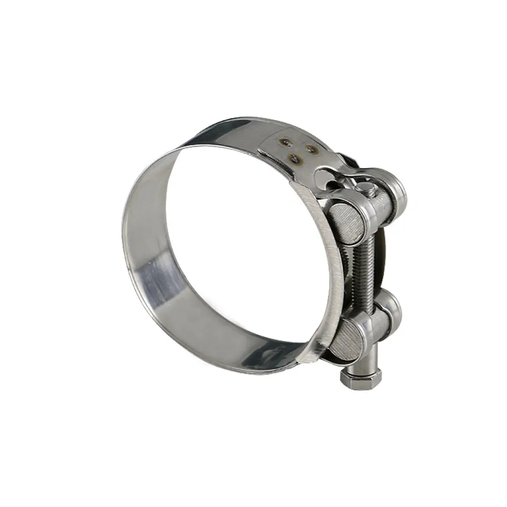Abrazadera tubo de escape ajustable acero inoxidable para silenciador - imagen 5