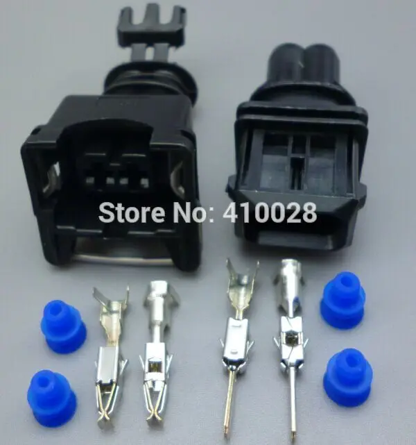 Shhworldsea Conector EV1 impermeable de 2 pines para inyector - imagen 4