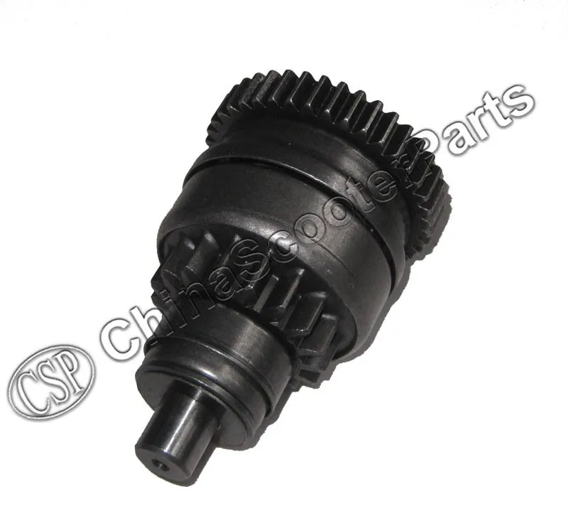 Detalle del motor de arranque y sus componentes