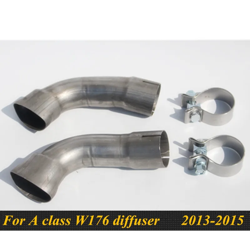 Downpipe Mercedes W176 Clase A - acero inoxidable 304 - imagen 2