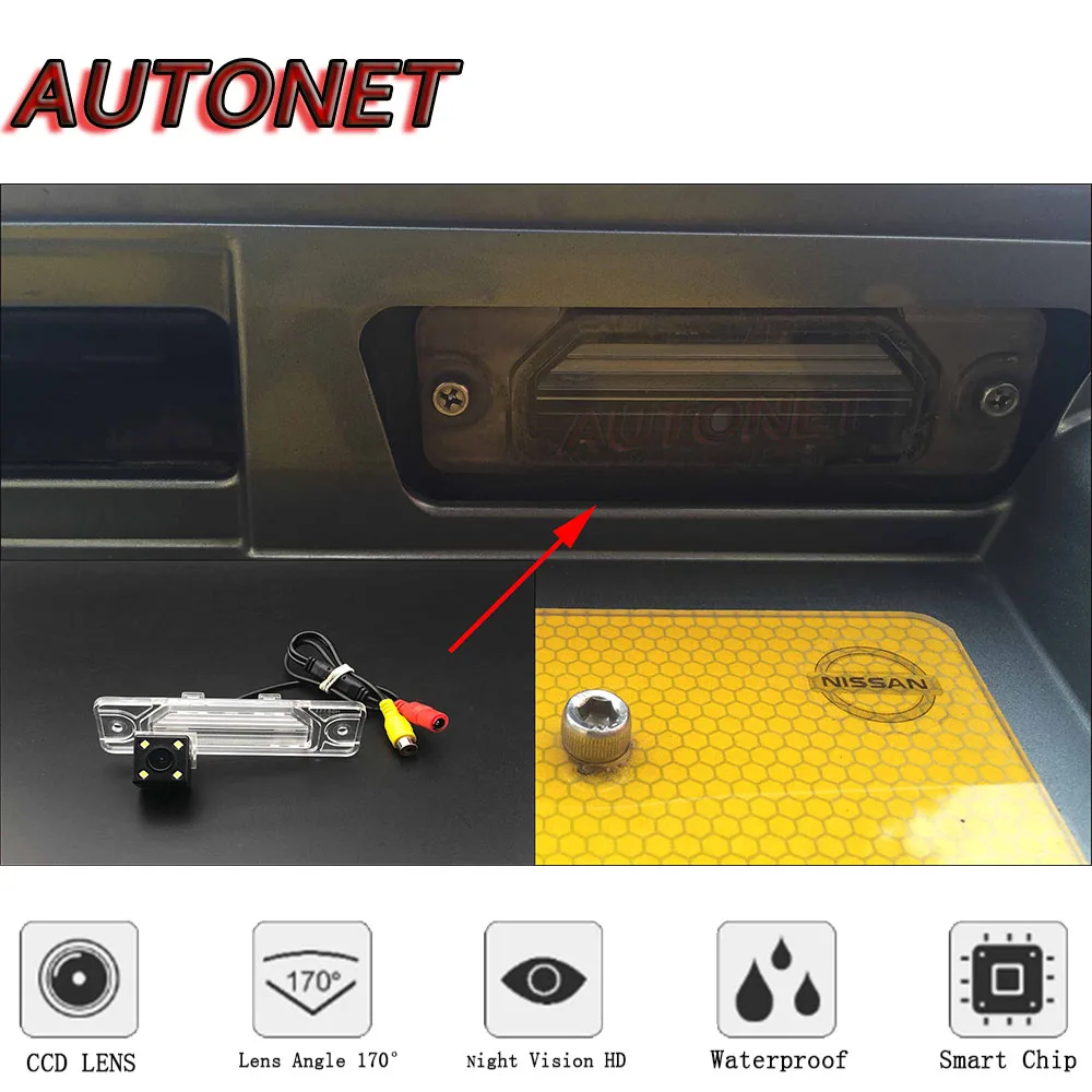 AUTONET Cámara trasera CCD HD para Nissan Elgrand E51 (2002-2010) - imagen 5