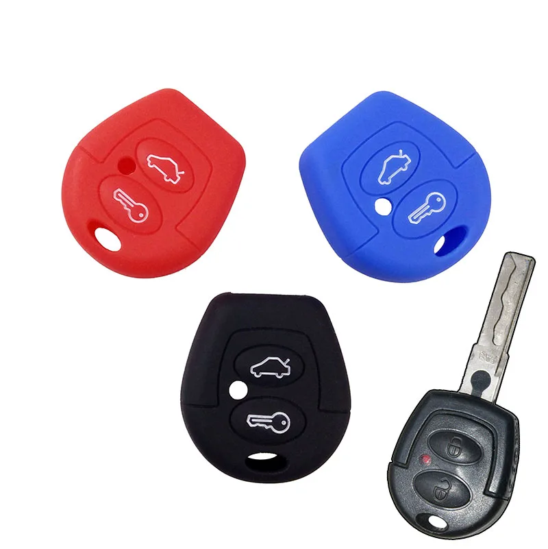Funda de silicona para mando 2 botones VW, Skoda y SEAT - imagen 4