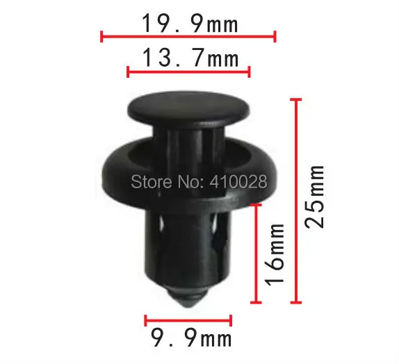 Fijaciones plásticas Shhworldsea 91503-SZ3-003 91503-SZ5-003 Honda - imagen 2