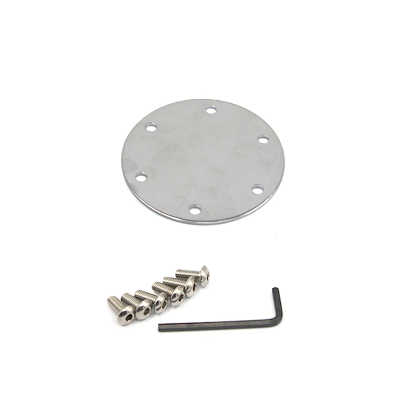 CNSPEED Universal 6 Casquillo Del Centro de Rueda de Dirección Agujero Neo Chrome/Negro/Oro/Azul/Plata Con 6 tornillo TT100439 - imagen 3