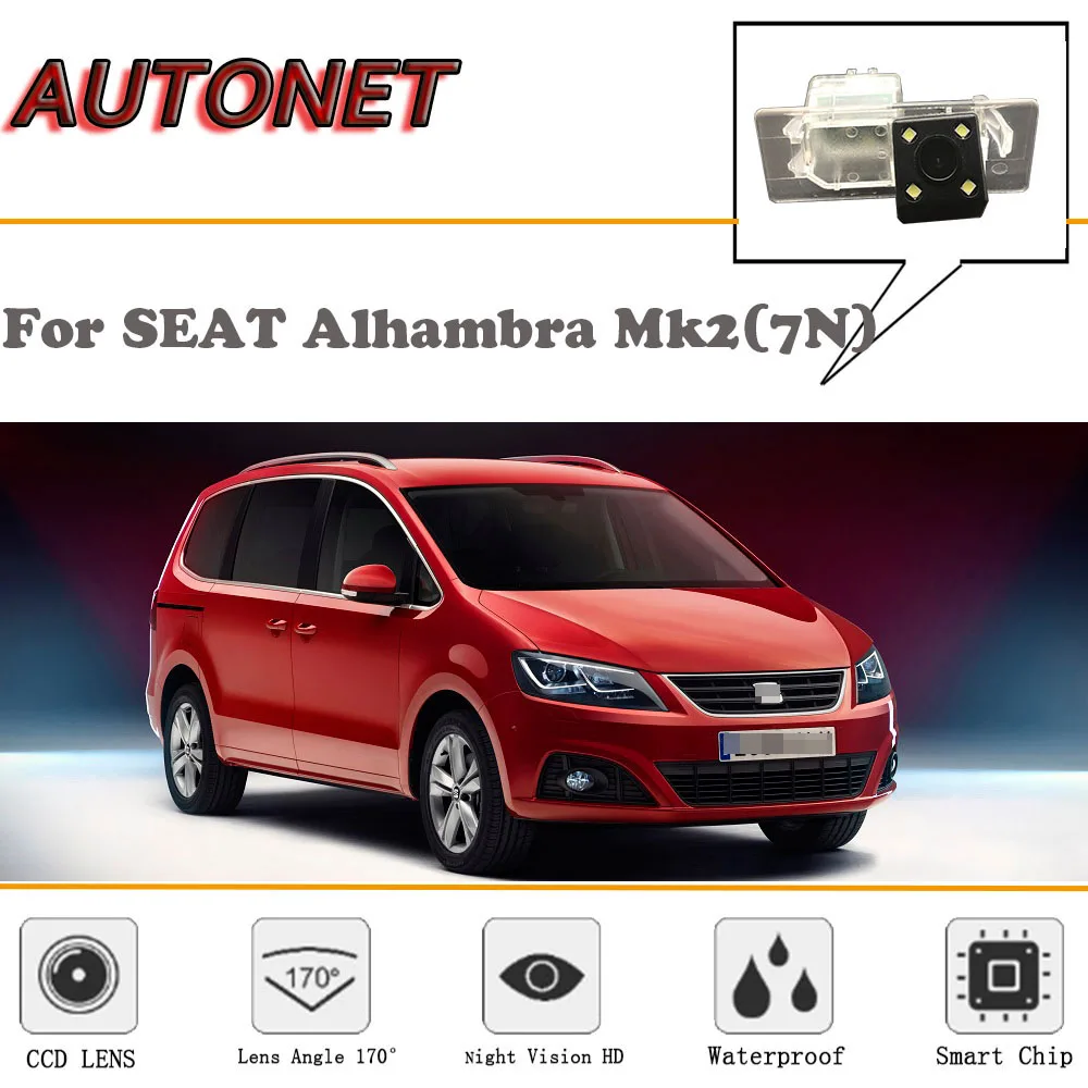 Cámara trasera AUTONET CCD visión noche – SEAT Alhambra Mk2 7N
