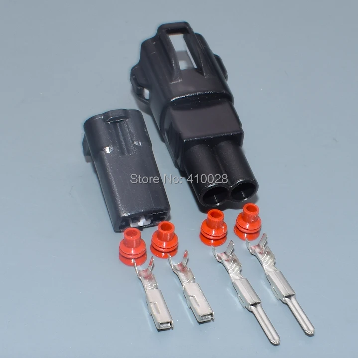 Conector hembra macho frontal