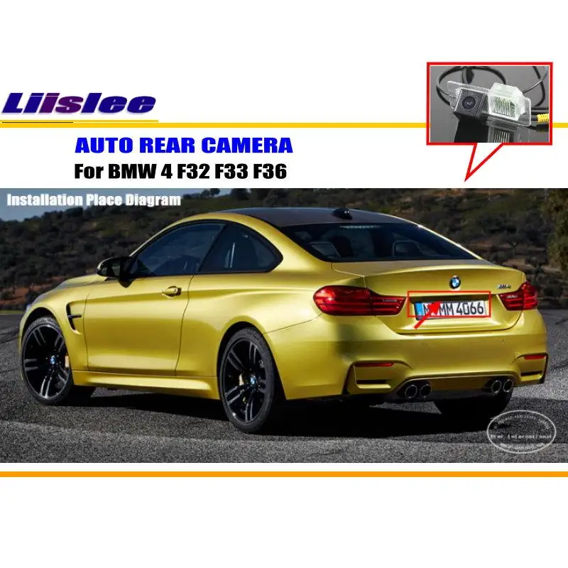 Cámara visión trasera HD para BMW Serie 4 F32 F33 F36