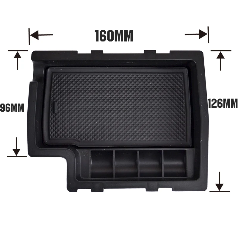 Caja de almacenamiento AX para Subaru Xv, reposabrazos para Crosstrek 2012- 2016, consola central de palés, guantera, bandeja de estilo 2013, 2014, 2015 - imagen 3