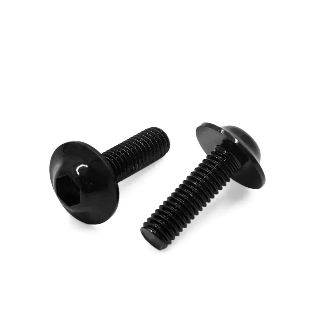 Tornillos hexagonales de carenado para moto X Autohaux M6 x 20 mm negros - imagen 3