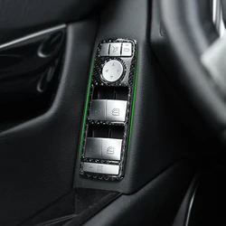 Tapa interruptor ventanillas fibra de carbono – Mercedes W204