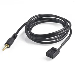 Cable AUX de 3,5 mm y 10 pines para BMW E46