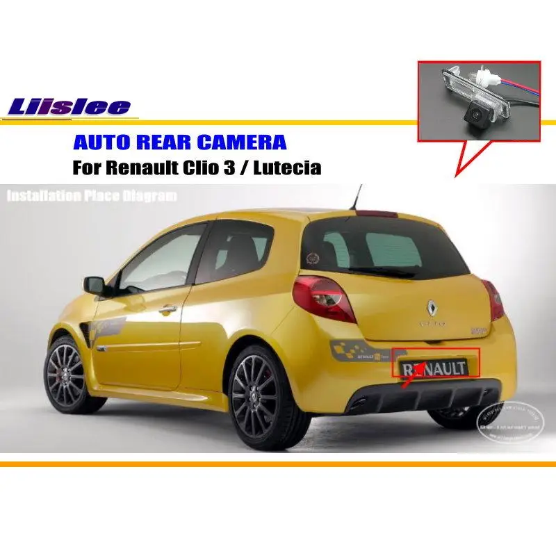 Cámara de marcha atrás Renault Clio 3 HD CCD – Lutecia