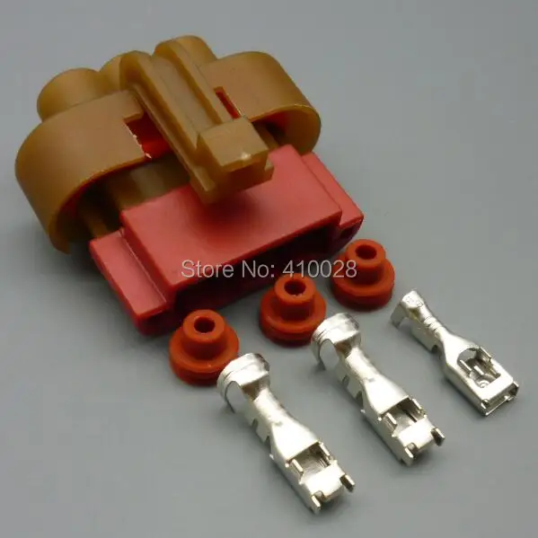 Shhworldsea 4938402-1 Conector eléctrico automoción 3 vías impermeable - imagen 4