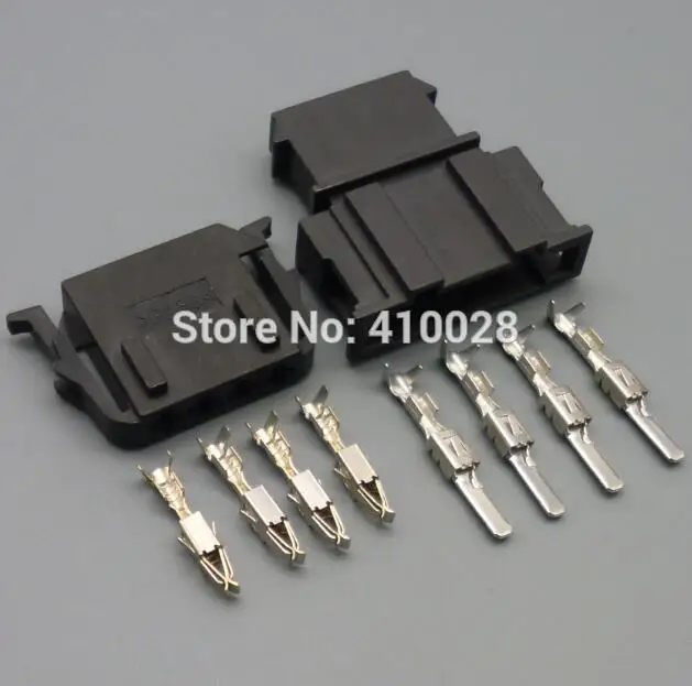 OEM 191972704 conector femenino 4 clavijas 2,8 mm luces traseras VW Golf - imagen 2