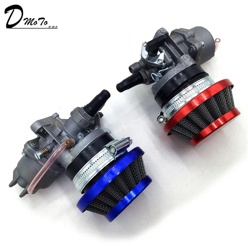 Carburador Pit Pro Racing con filtro de aire para motor 47cc y 49cc