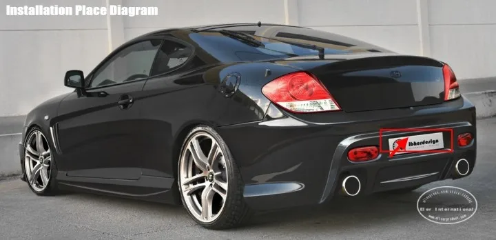 Cámara instalada en Hyundai Tiburon