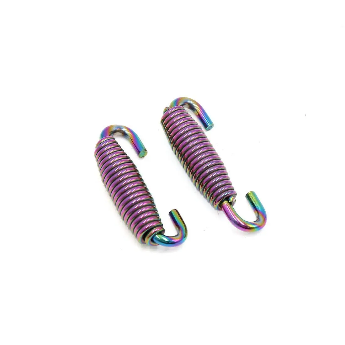 Uxcell Muelle de escape de acero inoxidable para moto - imagen 2