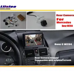 Cámara de marcha atrás HD CCD RCA para Mercedes-Benz Clase C W204
