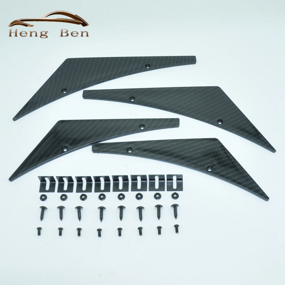 Canards Valence Chin en fibra de carbono