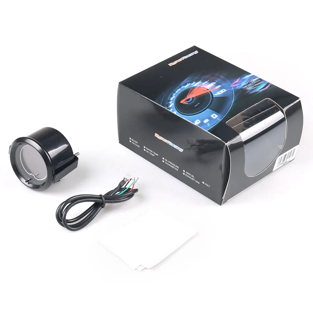 Voltímetro Digital de 2 "(52mm), medidor de voltaje de 7 colores EVO de 52MM, medidor de coche de carreras, TT100114, nuevo - imagen 3