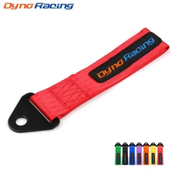 Dynoracing Correa de remolque para coche de carreras con gancho