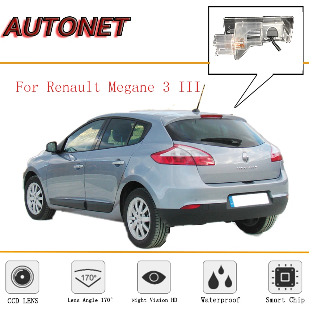 Cámara marcha atrás AUTONET CCD visión nocturna - Renault Megane 3 III
