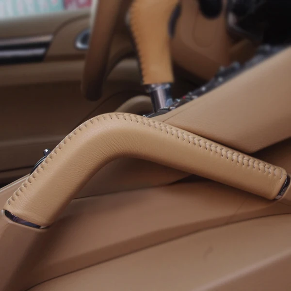Funda de cuero para tirador de puerta Porsche Cayenne 2011-2016