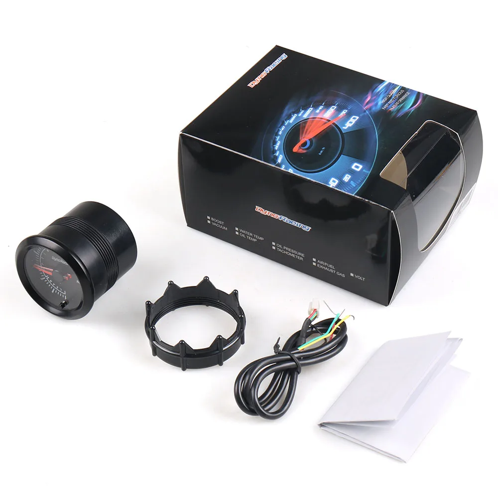 Dynoracing 2 "52mm 7 colores cambio retroiluminación aire combustible relación calibre Motor paso a paso de alta velocidad con Sensor medidor de coche TT 101493 - imagen 3