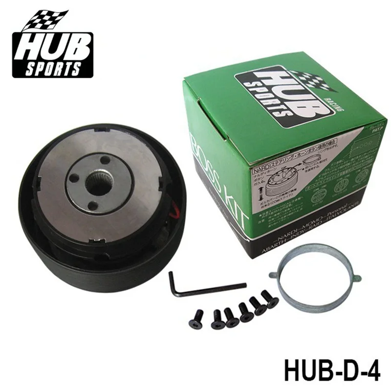 Detalle del adaptador de volante HUB sports