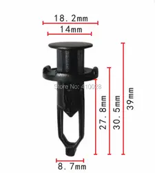 Shhworldsea Grapa parachoques trasero Toyota Tercel 52161-16010