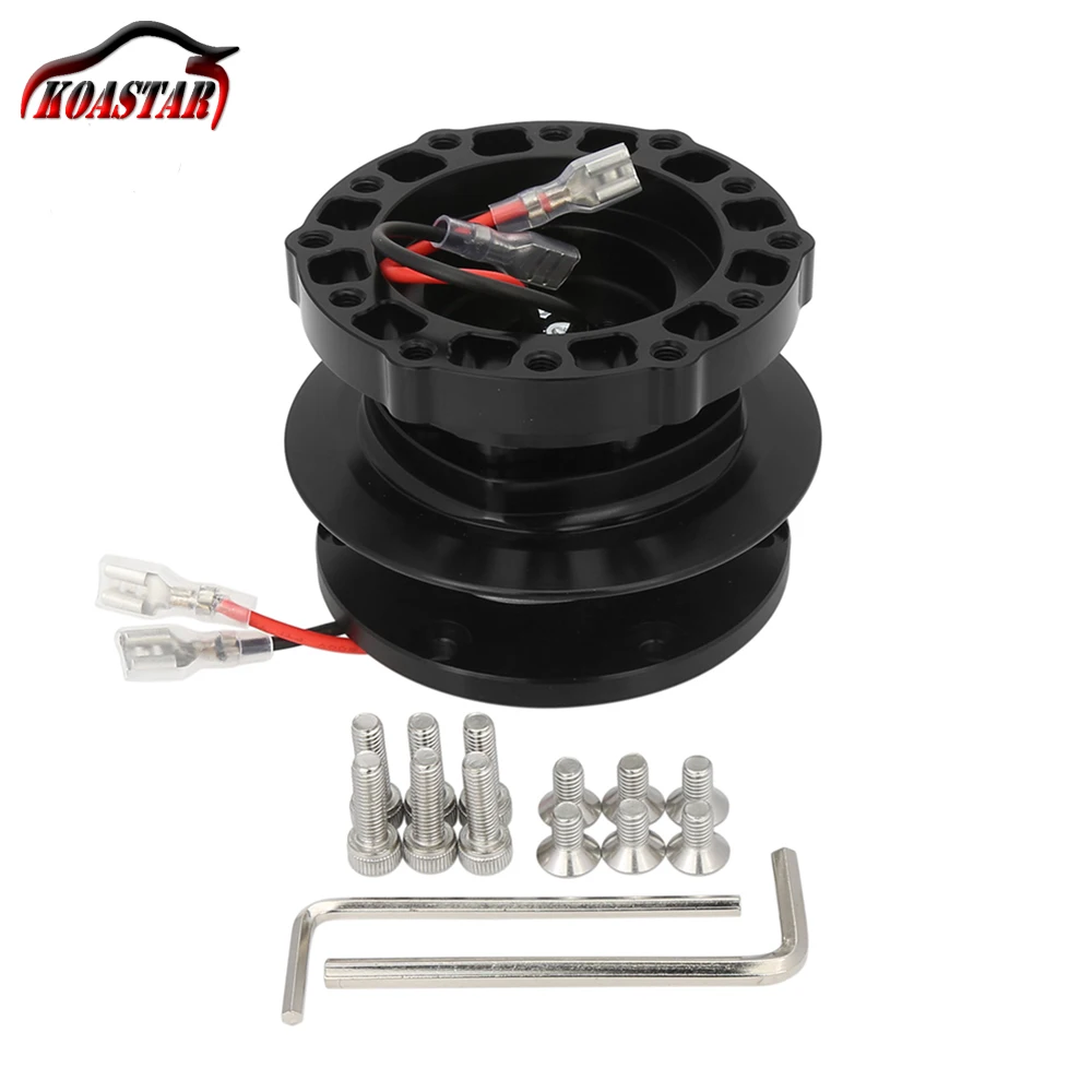 Kit de buje de liberación rápida para volante de competición