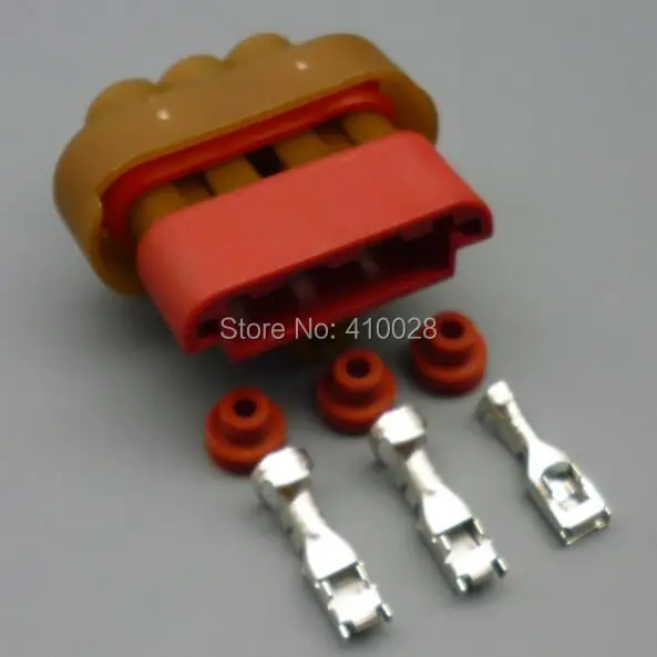 Shhworldsea 4938402-1 Conector eléctrico automoción 3 vías impermeable - imagen 5