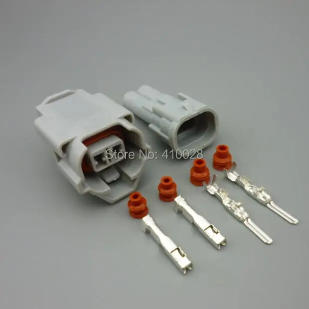 Shhworldsea Conector macho-hembra 2 pines 2 mm, reemplazo 6189-0060 - imagen 3