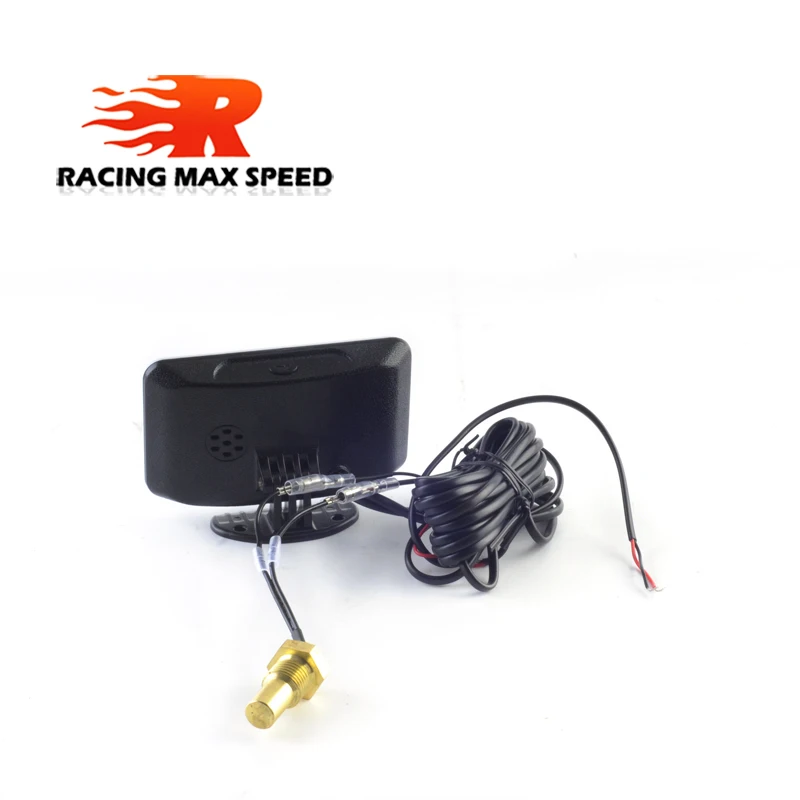 Medidor de temperatura del agua y voltímetro