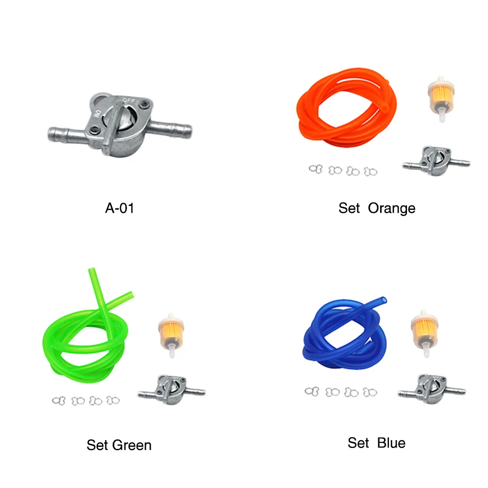 ZS Racing Universal 6mm Motocicleta Gasolina Grifo de Combustible Interruptor de Llave - imagen 2
